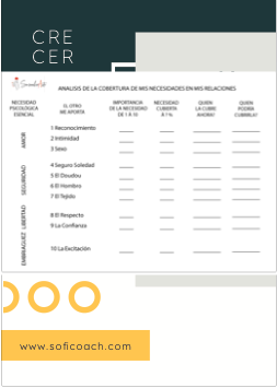 Necesidades Psicologicas que cubres en pareja